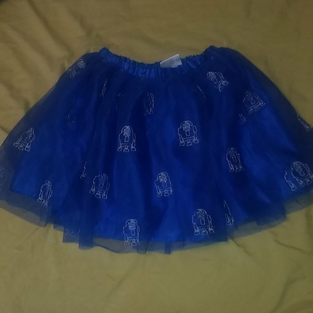 NWOT HA Star Wars R2-D2 tulle skirt